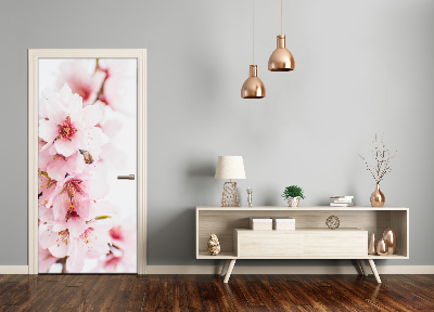 Sticker de porte Fleurs aux amandes