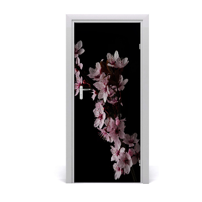 Sticker de porte Fleurs de cerisier