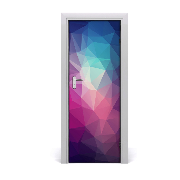 Sticker porte Fond abstrait