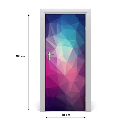 Sticker porte Fond abstrait