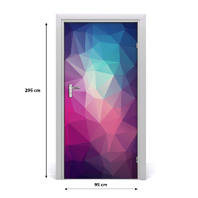 Sticker porte Fond abstrait