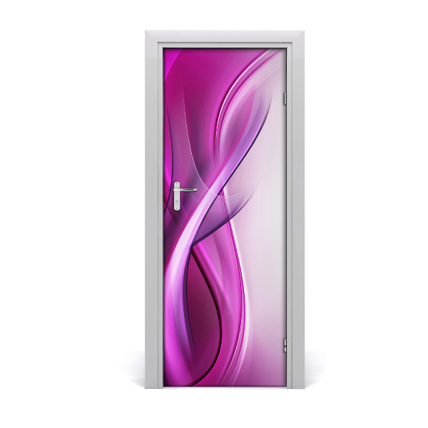 Sticker porte Ondes fond