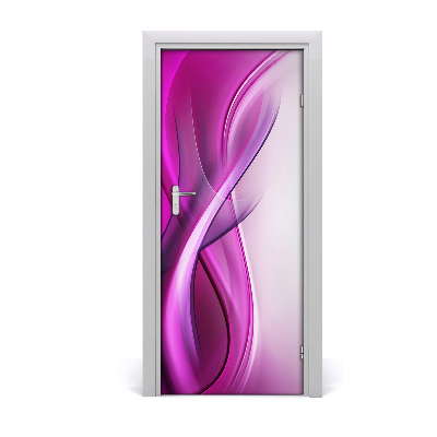 Sticker porte Ondes fond