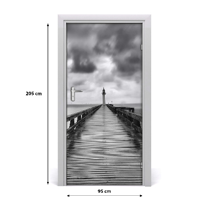 Stickers porte interieur Phare