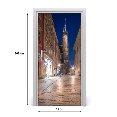 Stickers porte interieur Cracovie, pologne