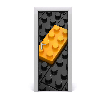 Sticker de porte Briques de lego