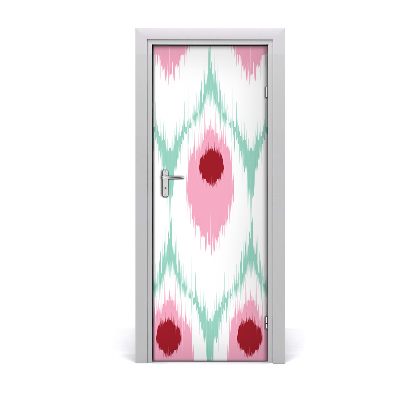 Stickers porte interieur Motif paon maison