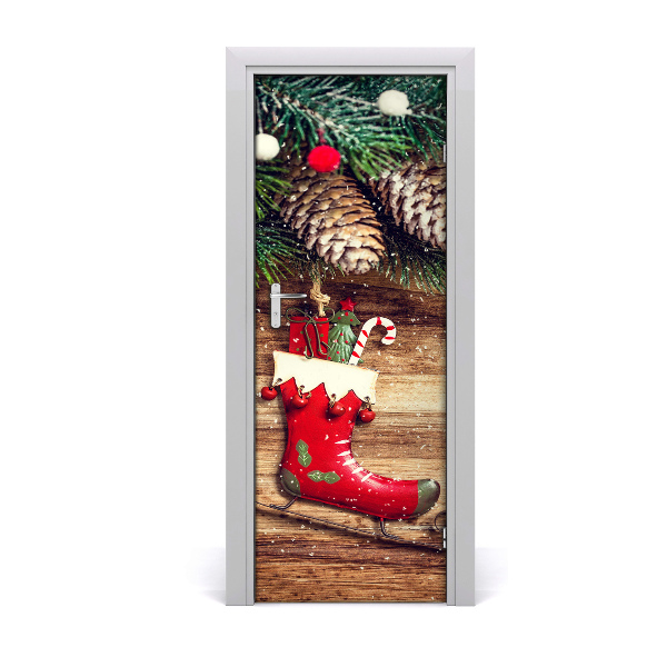 Sticker de porte Décorations de noël