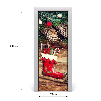 Sticker de porte Décorations de noël