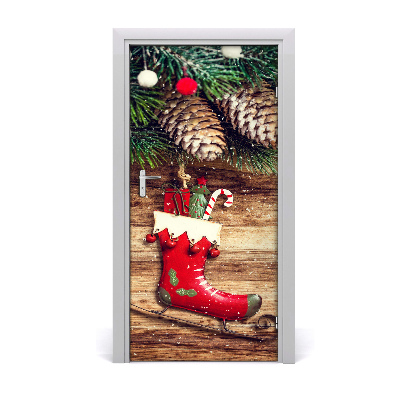 Sticker de porte Décorations de noël