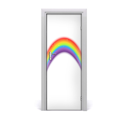 Sticker de porte Arc-en-ciel