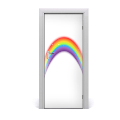 Sticker de porte Arc-en-ciel