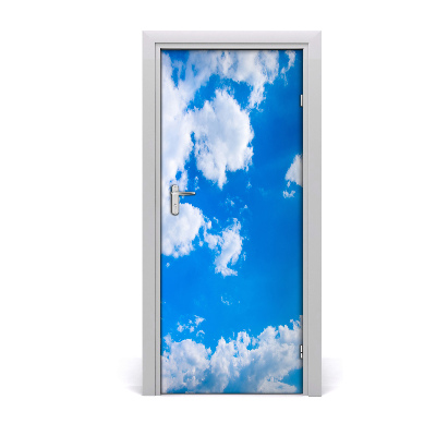 Stickers porte interieur Nuages ​​dans le ciel