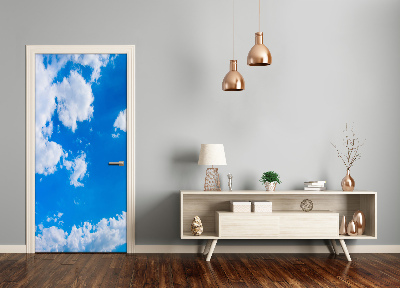 Stickers porte interieur Nuages ​​dans le ciel