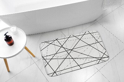 Tapis de bain Tapis de bain Lignes géométriques