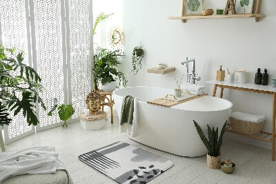 Tapis de bain Tapis de bain Abstraction géométrique
