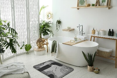 Tapis de salle de bain Tapis de salle de bain Motifs géométriques