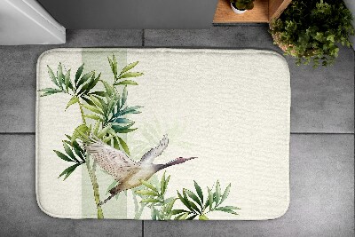 Tapis de bain Tapis de bain Grue à oiseaux