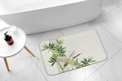 Tapis de bain Tapis de bain Grue à oiseaux