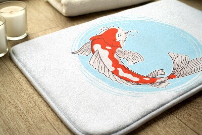 Tapis de bain Tapis de bain Carpe koi