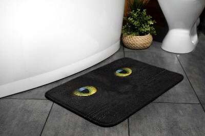 Tapis de bain Tapis de bain Chat noir