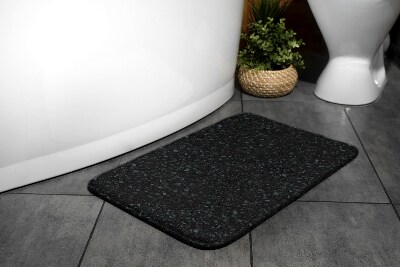 Tapis de salle de bain Tapis de salle de bain Points noirs