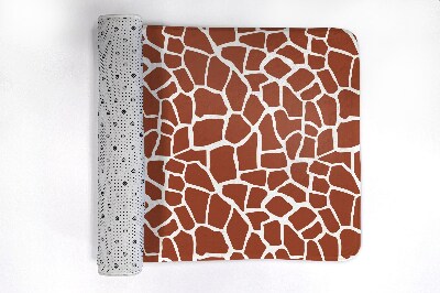 Tapis de bain Tapis de bain Taches de girafe