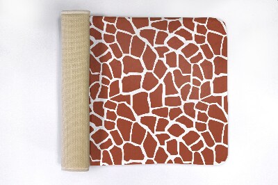 Tapis de bain Tapis de bain Taches de girafe