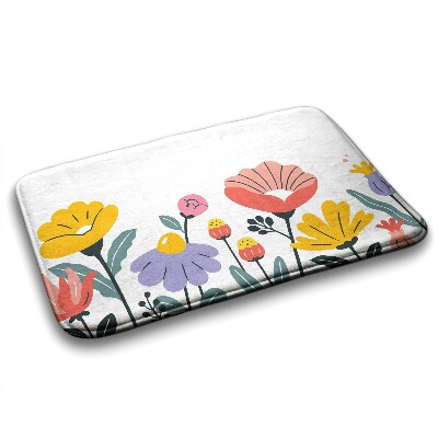 Tapis bain Tapis bain Fleurs