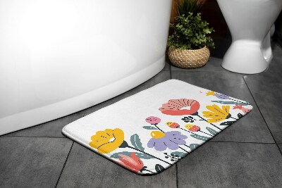 Tapis bain Tapis bain Fleurs