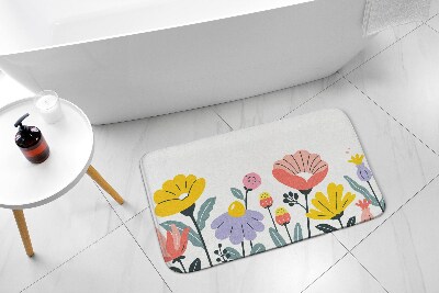 Tapis bain Tapis bain Fleurs