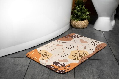 Tapis de bain Tapis de bain Abstractions florales