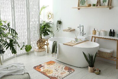 Tapis de bain Tapis de bain Abstractions florales