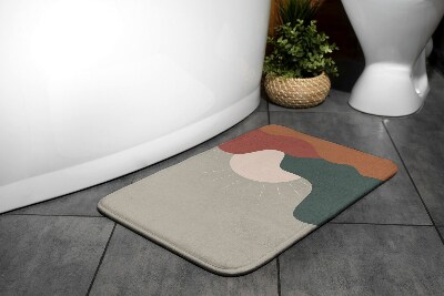 Tapis salle de bain Tapis salle de bain Lever du soleil