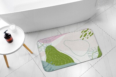 Tapis bain Tapis bain Abstraction géométrique