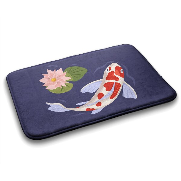 Tapis bain Tapis bain Poisson Koi