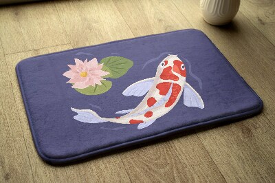 Tapis bain Tapis bain Poisson Koi