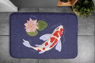 Tapis bain Tapis bain Poisson Koi