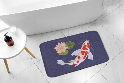 Tapis bain Tapis bain Poisson Koi