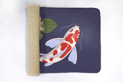 Tapis bain Tapis bain Poisson Koi