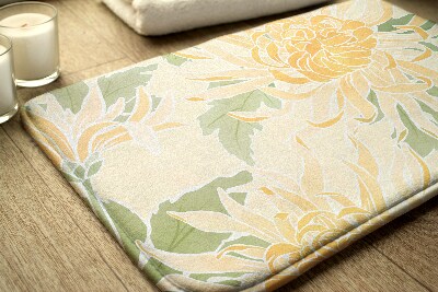 Tapis de bain Tapis de bain Fleurs de chrysanthemum