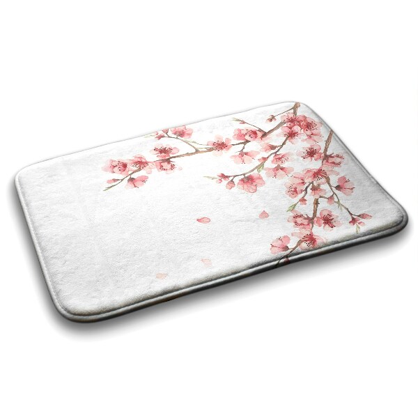 Tapis de bain Tapis de bain Fleurs japonaises