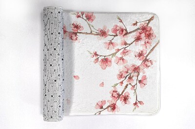 Tapis de bain Tapis de bain Fleurs japonaises