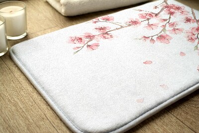 Tapis de bain Tapis de bain Fleurs japonaises