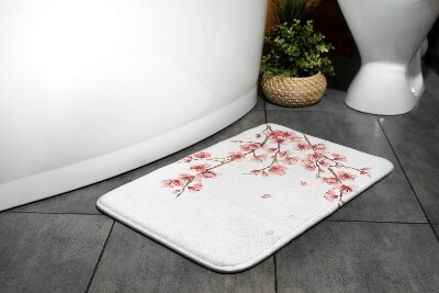 Tapis de bain Tapis de bain Fleurs japonaises