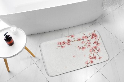 Tapis de bain Tapis de bain Fleurs japonaises