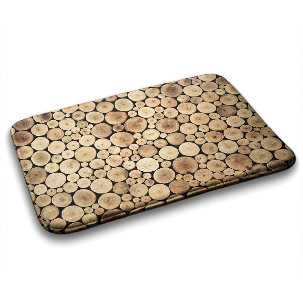 Tapis de bain Tapis de bain Journaux en bois