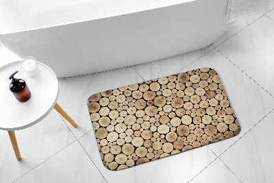 Tapis de bain Tapis de bain Journaux en bois