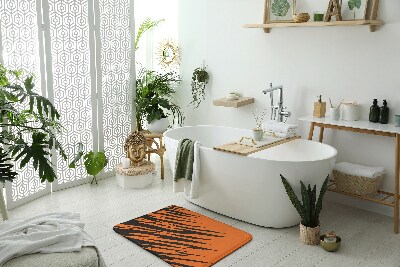 Tapis de bain Tapis de bain Rayures de tigre