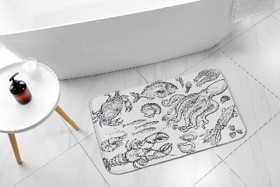 Tapis de bain Tapis de bain Animaux marins